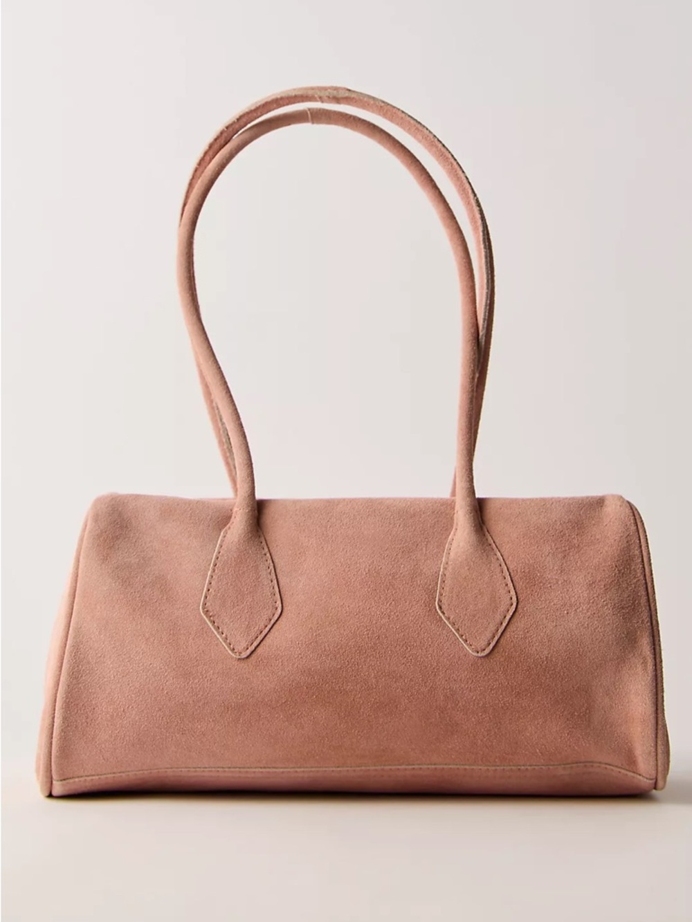 945. FREE PEOPLE Sierra Suede Shoulder Bag in Pink/ Rose NWT $78
